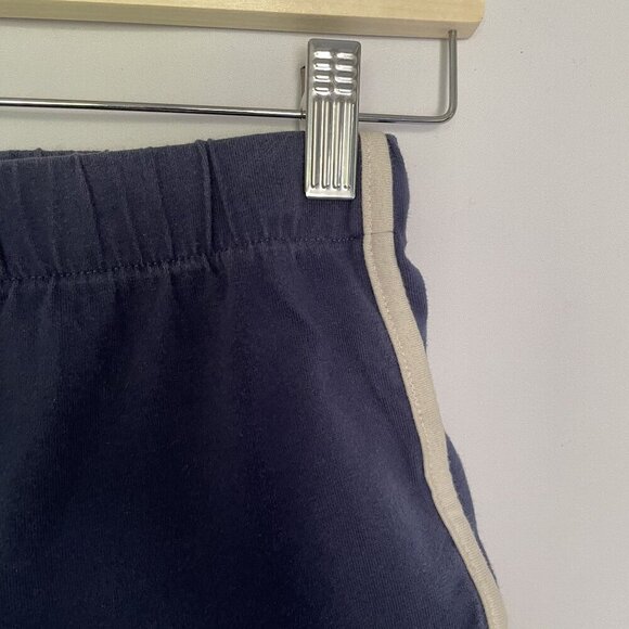 OshKosh Bgosh Girls Athletic Shorts Size 10/10A Navy/Beige Trim Cotton/Poly Blen - Picture 2 of 6